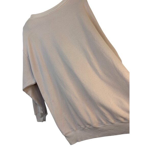 Wildfox Womens I'm The Treat Sweatshirt M Pink Oversize GUC Graphic Pullover - Picture 7 of 9